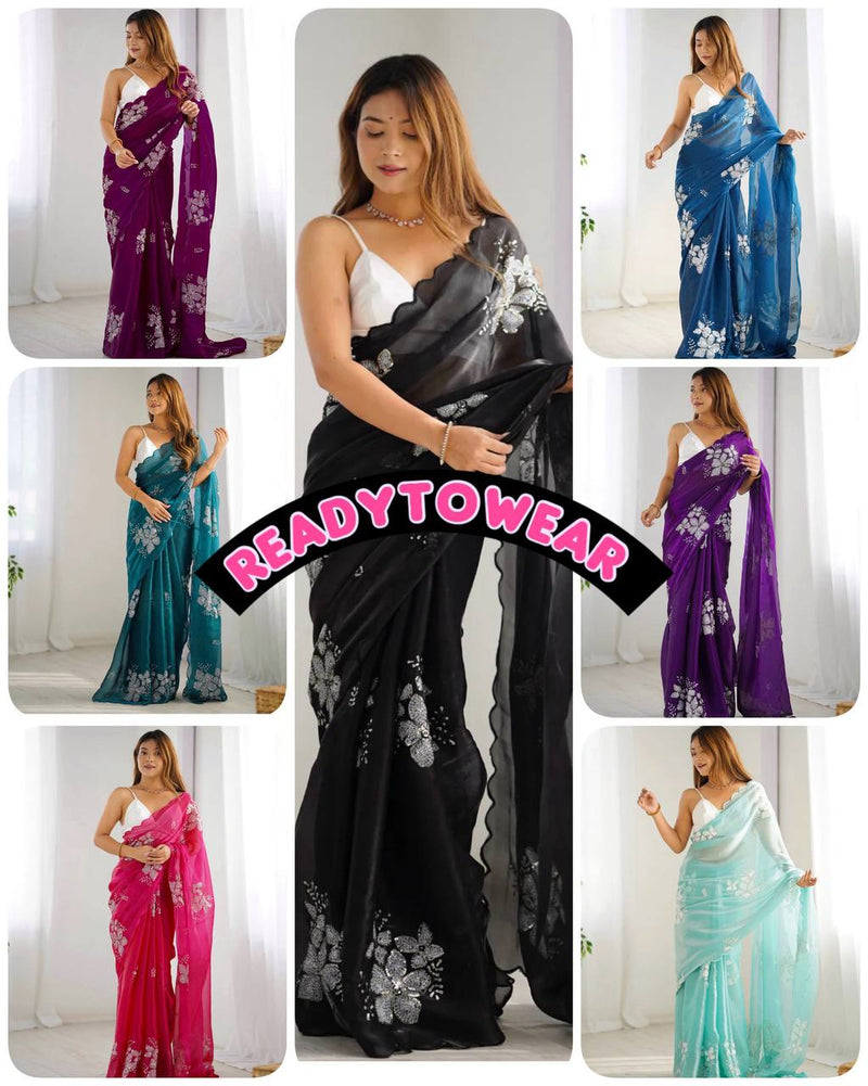 1 Minute Ready to Wear Sarees | Best Pre-Stitched & Party Wear Sarees Online India