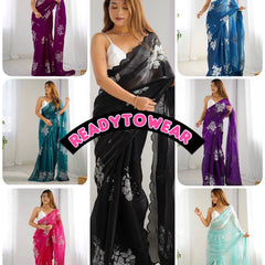 1 Minute Ready to Wear Sarees | Best Pre-Stitched & Party Wear Sarees Online India