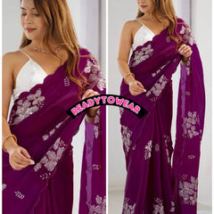 1 Minute Ready to Wear Sarees | Best Pre-Stitched & Party Wear Sarees Online India