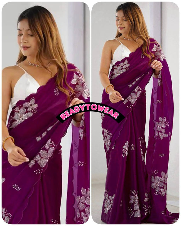 1 Minute Ready to Wear Sarees | Best Pre-Stitched & Party Wear Sarees Online India