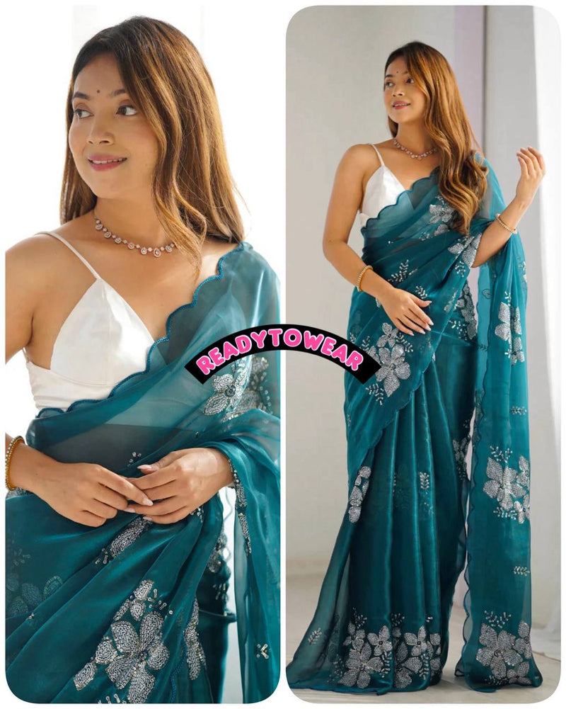 1 Minute Ready to Wear Sarees | Best Pre-Stitched & Party Wear Sarees Online India